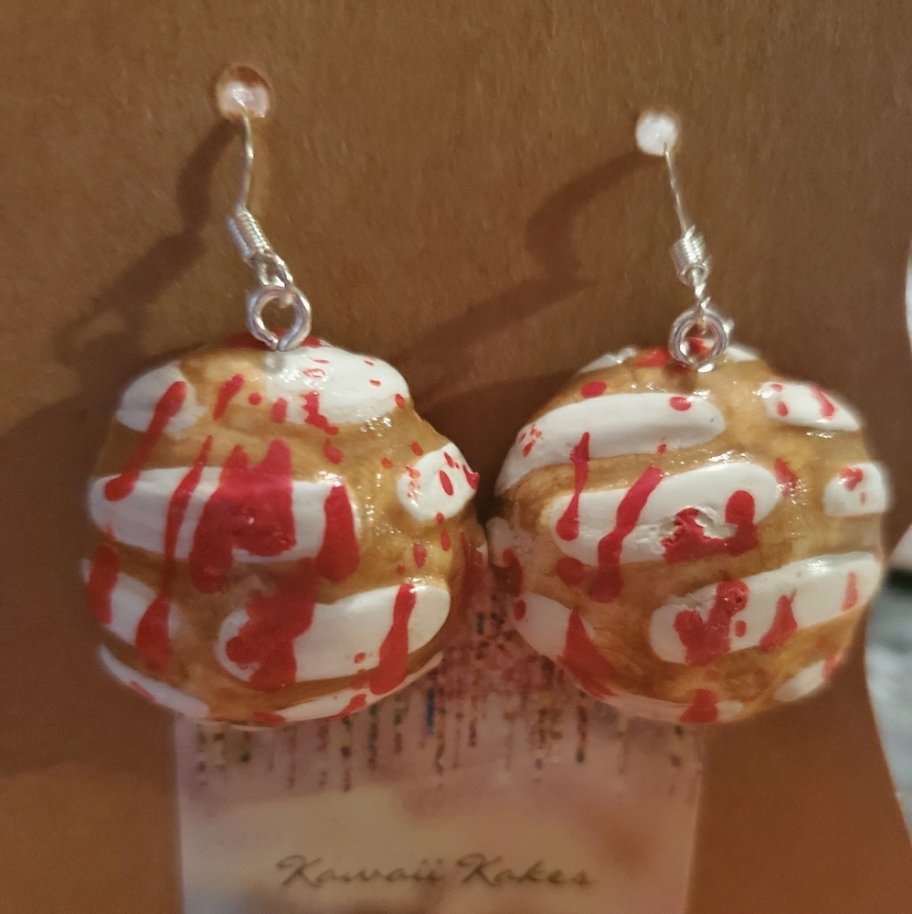 Custom concha earrings